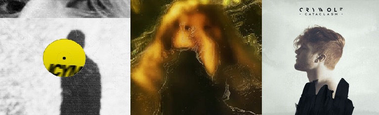 EDEN Vertigo, Brakence hypochondriac, Crywolf Cataclasm album cover representing niche music artists with highly engaged fanbases ideal for reaction channels